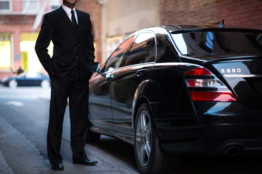 executive chauffeur driven car